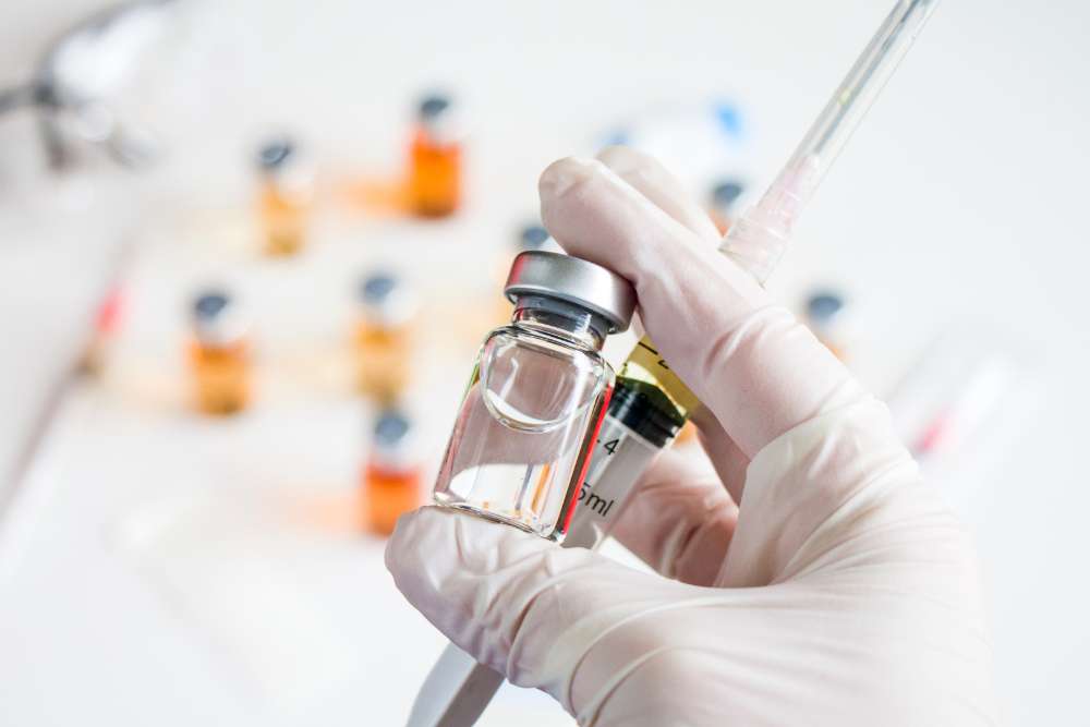 בקבוקון של חיסון